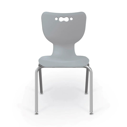 Centerline Dynamics Furniture & Decor Hierarchy 18" Plastic Classroom Chair - Gray