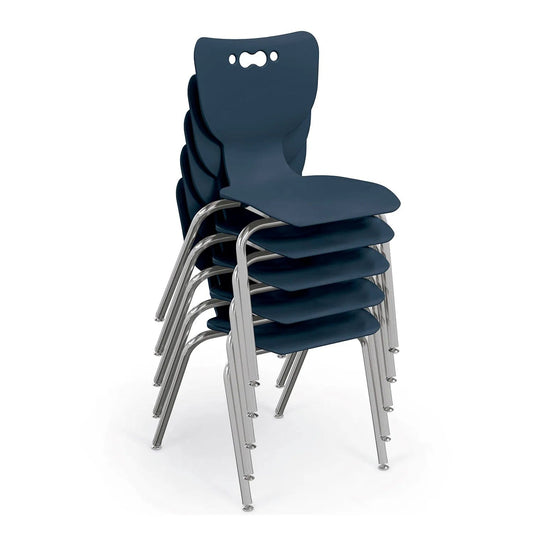 Centerline Dynamics Furniture & Decor Hierarchy 18" Plastic Classroom Chair - Navy