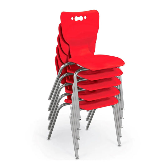 Centerline Dynamics Furniture & Decor Hierarchy 18" Plastic Classroom Chair - Red