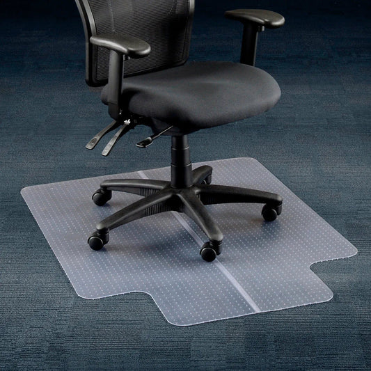 Centerline Dynamics Furniture & Decor Office Chair Mat for Carpet - 36"W x 48"L with 20" x 10" Lip - Straight Edge