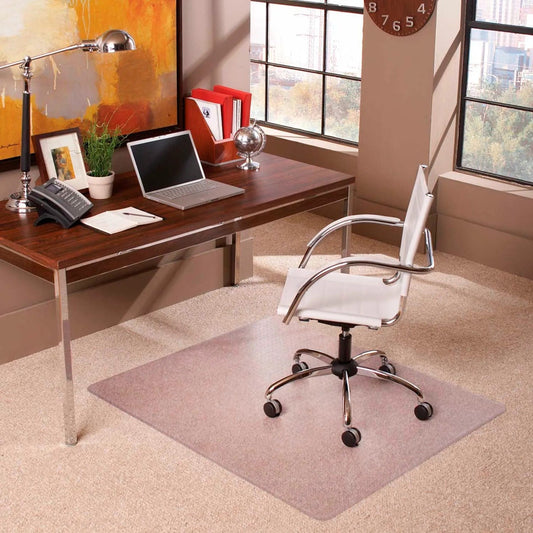 Centerline Dynamics Furniture & Decor Office Chair Mat for Carpet - 46"W x 60"L - Straight Edge- No Packaging