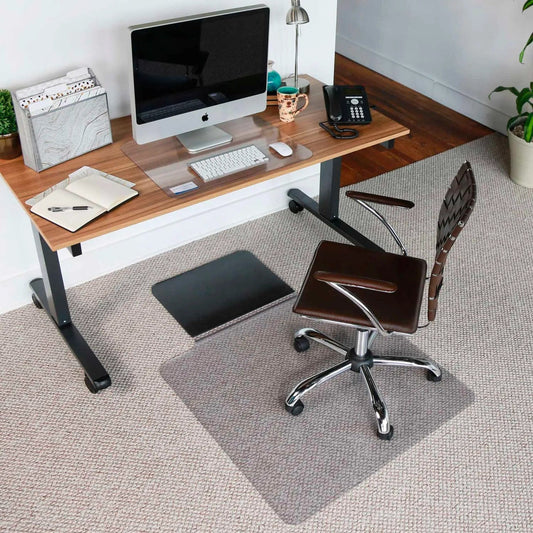 Centerline Dynamics Furniture & Decor Sit or Stand Dual Purpose Mat - 53"L x 36"W with 18"L x 20"W Lip - Straight Edge