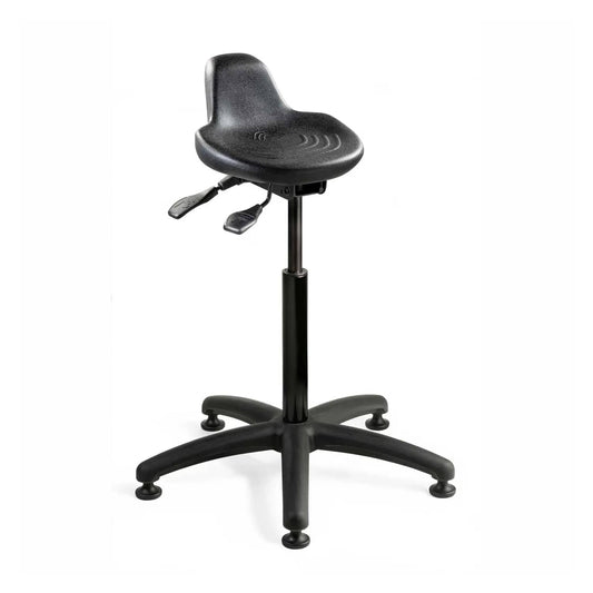 Centerline Dynamics Furniture & Decor Sit Stand Stool 3505 - Polyurethane - Black