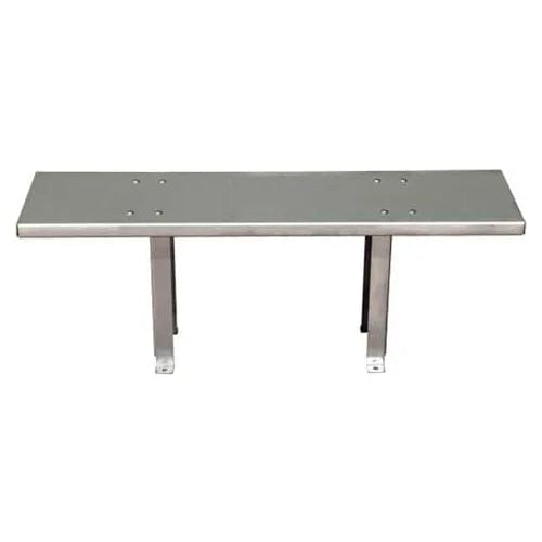 Centerline Dynamics Furniture & Decor Stainless Steel Bench BH101000, 48"W x 12"D x 18"H