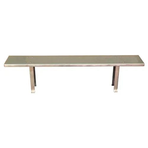 Centerline Dynamics Furniture & Decor Stainless Steel Bench BH101002, 72"W x 12"D x 18"H