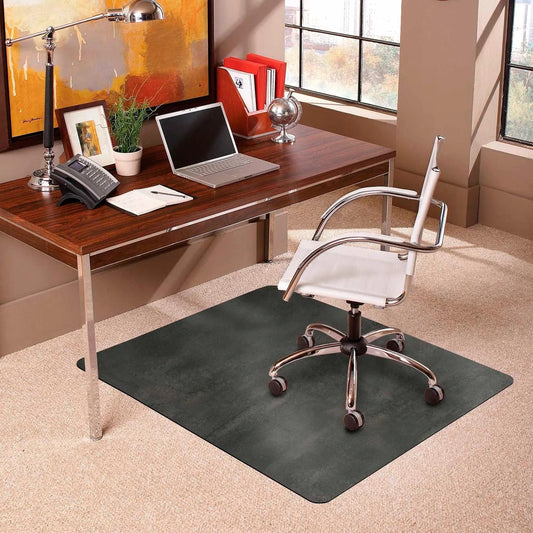 Centerline Dynamics Furniture & Decor Trendsetter Chair Mat for Medium Pile Carpet - 36" x 48" - Pewter