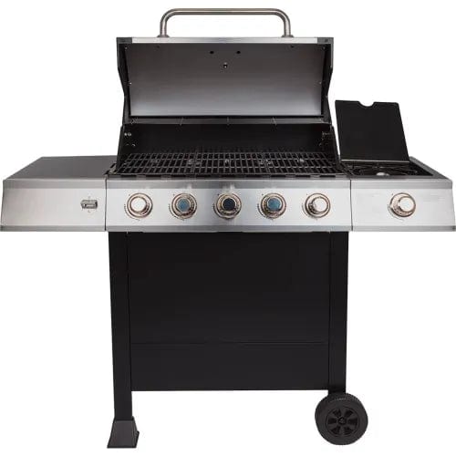 Centerline Dynamics Grills & Smokers 5 Burner Open Cart Propane Gas Grill