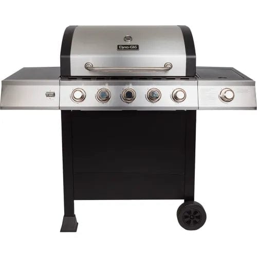 Centerline Dynamics Grills & Smokers 5 Burner Open Cart Propane Gas Grill