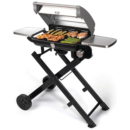 Centerline Dynamics Grills & Smokers Cuisinart All-Foods Roll-Away Portable Outdoor LP Gas Grill