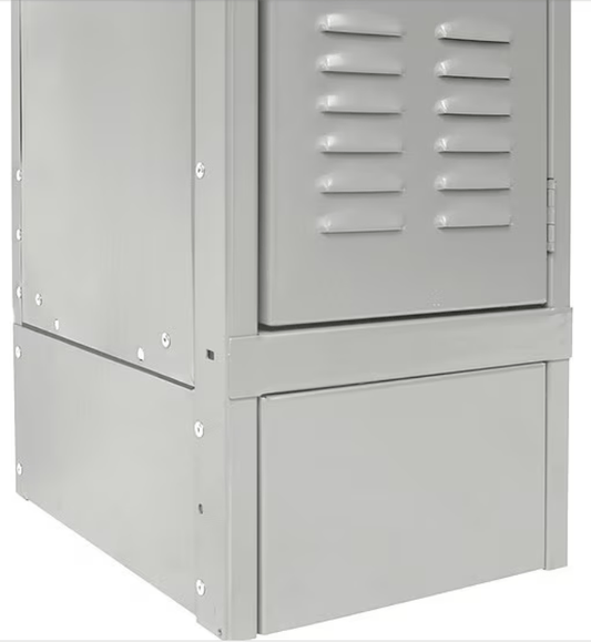 Centerline Dynamics Hallowell Closed Front Base, 12"X6", Gray