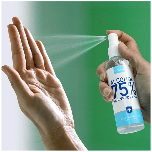 Centerline Dynamics Hand Sanitizer Fourplus® 75% Alcohol Disinfecting Spray 5 Bottle Pack