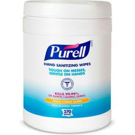 Centerline Dynamics Hand Sanitizer PURELL® Hand Sanitizing Wipes - 6 Canisters/Case