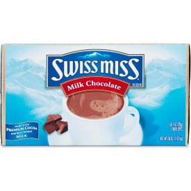 Centerline Dynamics Hot Cocoa Mix Swiss Miss®, Hot Cocoa Mix, Milk Chocolate, 0.73 oz., 50/Box