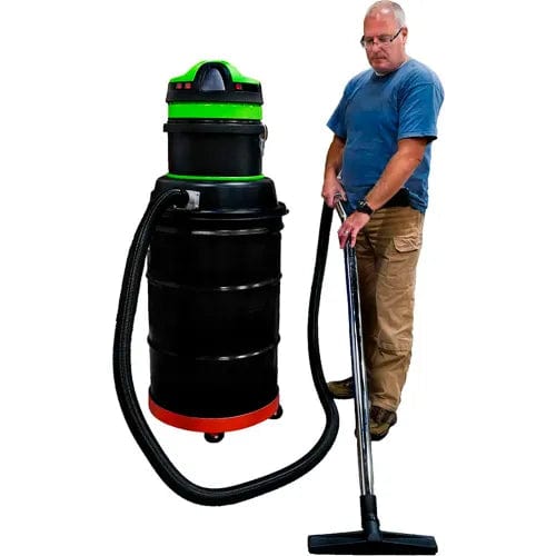 Centerline Dynamics Janitorial & Facility Maintenance Barrel Vacuum, 55 Gallon Cap.