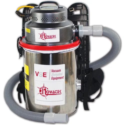 Centerline Dynamics Janitorial & Facility Maintenance Electric HEPA Backpack Vacuum, 3-1/4 Gallon Cap.