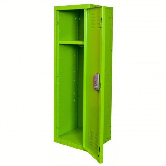 Centerline Dynamics Kid Teen Lockers Hallowell Kid Locker, 15"W x 15"D x 48"H Single Tier, 1-Wide, Knock-Down