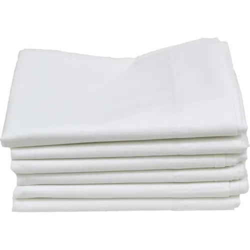 Centerline Dynamics Linens Hotel Basics Standard Pillow Cases, 42" x 36", White - 12 Pack