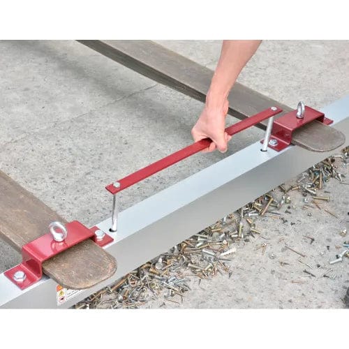 Centerline Dynamics Magnetic Sweepers Hang-Type Magnetic Sweeper With Forklift Hanger, 60" Cleaning Width