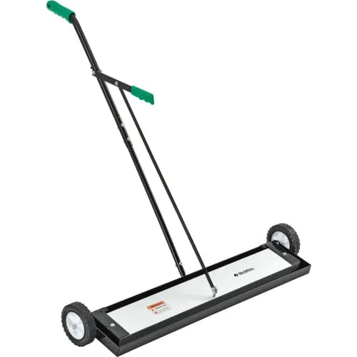Centerline Dynamics Magnetic Sweepers Heavy Duty Magnetic Sweeper With Release Lever, 36" Cleaning Width