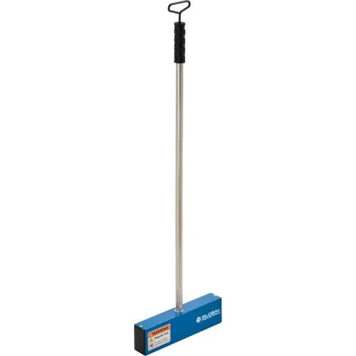 Centerline Dynamics Magnetic Sweepers Magnetic Nail Sweeper With Release, 11" Cleaning Width
