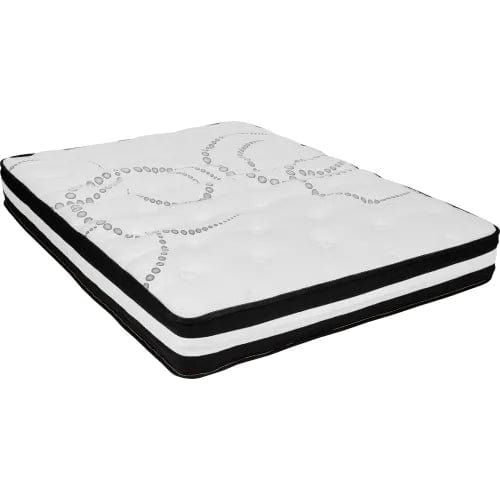 Centerline Dynamics Mattresses Capri Comfortable Sleep 10" Hybrid Pocket Spring Mattress In a Box, Full Size