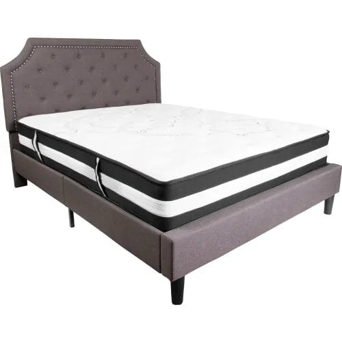 Centerline Dynamics Mattresses Capri Comfortable Sleep 12" Foam and Pocket Spring Mattress - Queen Size