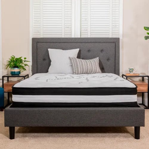 Centerline Dynamics Mattresses Capri Comfortable Sleep 12 Inch Foam and Pocket Spring Mattress - King Size