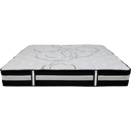 Centerline Dynamics Mattresses Capri Comfortable Sleep 12 Inch Foam and Pocket Spring Mattress - King Size