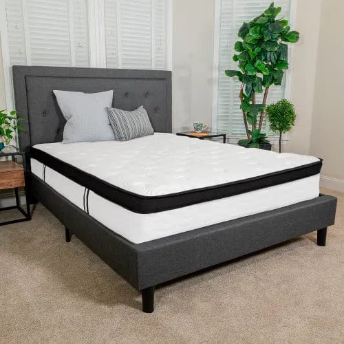 Centerline Dynamics Mattresses Capri Comfortable Sleep 12 Inch Memory Foam and Pocket Spring Mattress - Full Size