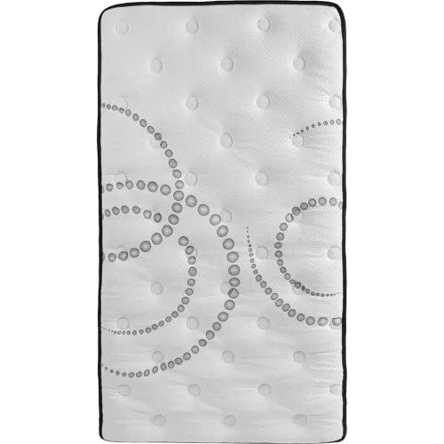 Centerline Dynamics Mattresses Comfortable Sleep 10" Foam Pocket Spring Mattress, 2" Gel Memory Foam Topper, Twin