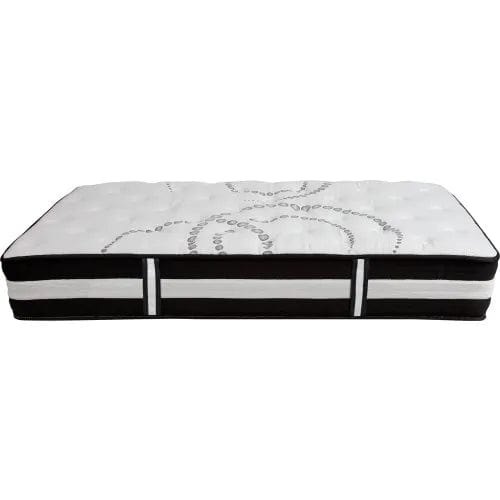 Centerline Dynamics Mattresses High Density Foam and Pocket Spring Mattress in a Box - Twin Size