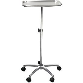 Centerline Dynamics Medical Stand Drive Medical Mayo Instrument Stand with Mobile 5" Caster Base