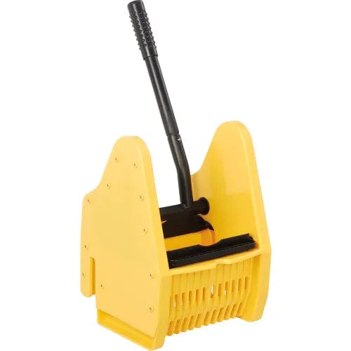 Centerline Dynamics Mops Global Industrial™ Mop Bucket And Wringer Combo 38 Qt., Down Press, Yellow