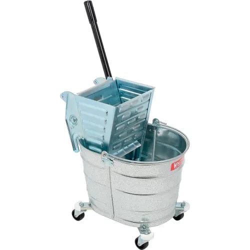 Centerline Dynamics Mops Impact® Metal Squeeze Wringer/26-Qt. Metal Bucket, 2000/260