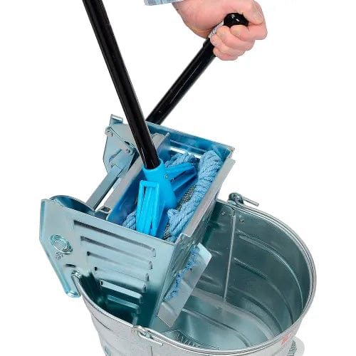 Centerline Dynamics Mops Impact® Metal Squeeze Wringer/26-Qt. Metal Bucket, 2000/260