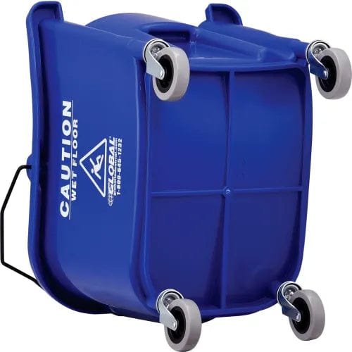 Centerline Dynamics Mops Mop Bucket And Wringer Combo 38 Qt., Side Press, Blue