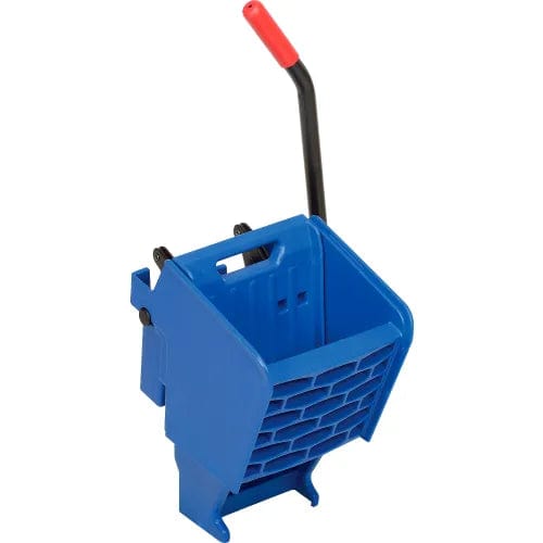 Centerline Dynamics Mops Rubbermaid WaveBrake® 2.0 Side Press Mop Bucket & Wringer Combo 26-35 Qt. - Blue