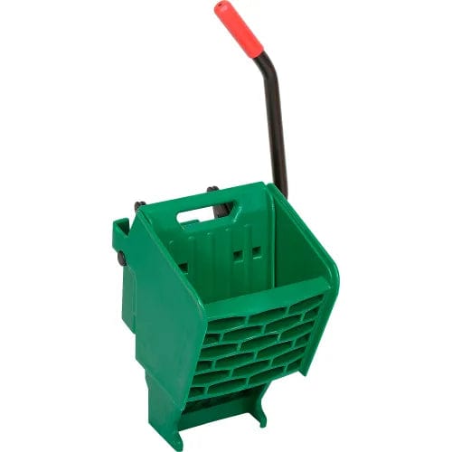 Centerline Dynamics Mops Rubbermaid WaveBrake® 2.0 Side Press Mop Bucket & Wringer Combo 26-35 Qt. - Green