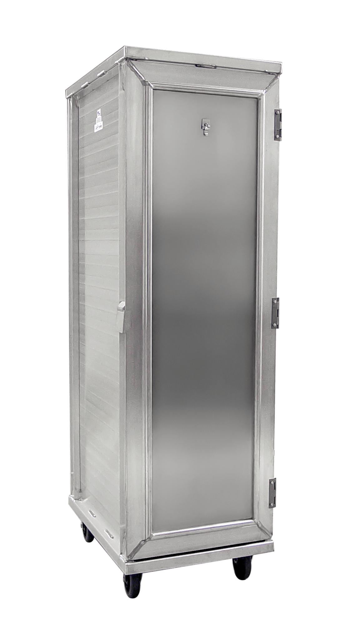 New Age Industrial Aluminum Angle-Ledge Enclosed Transport Cabinets Mo ...