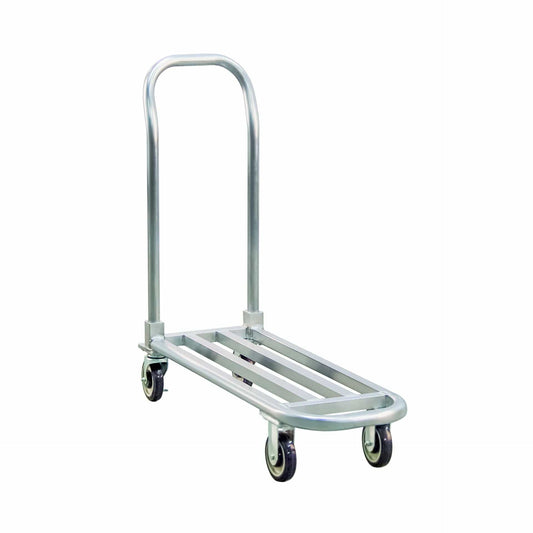 Centerline Dynamics New Age Industrial Carts New Age Industrial Low Boy Stock Cart, 14" x 40" x 39", Deck Height = 7.75", Removable Handle, Weight Capacity = 1000lbs, NSF 1184