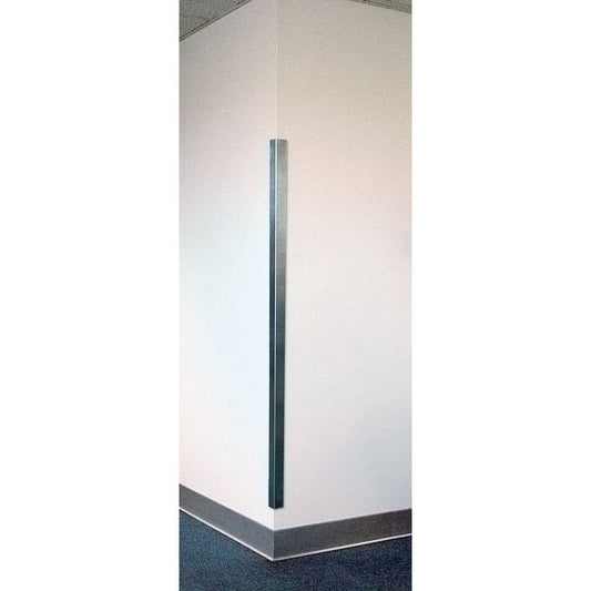 Centerline Dynamics New Age Industrial Specialty New Age Industrial Wall Corner Guard, All Alluminum, 90 Degree, 2" x 2" x 48"H 97874