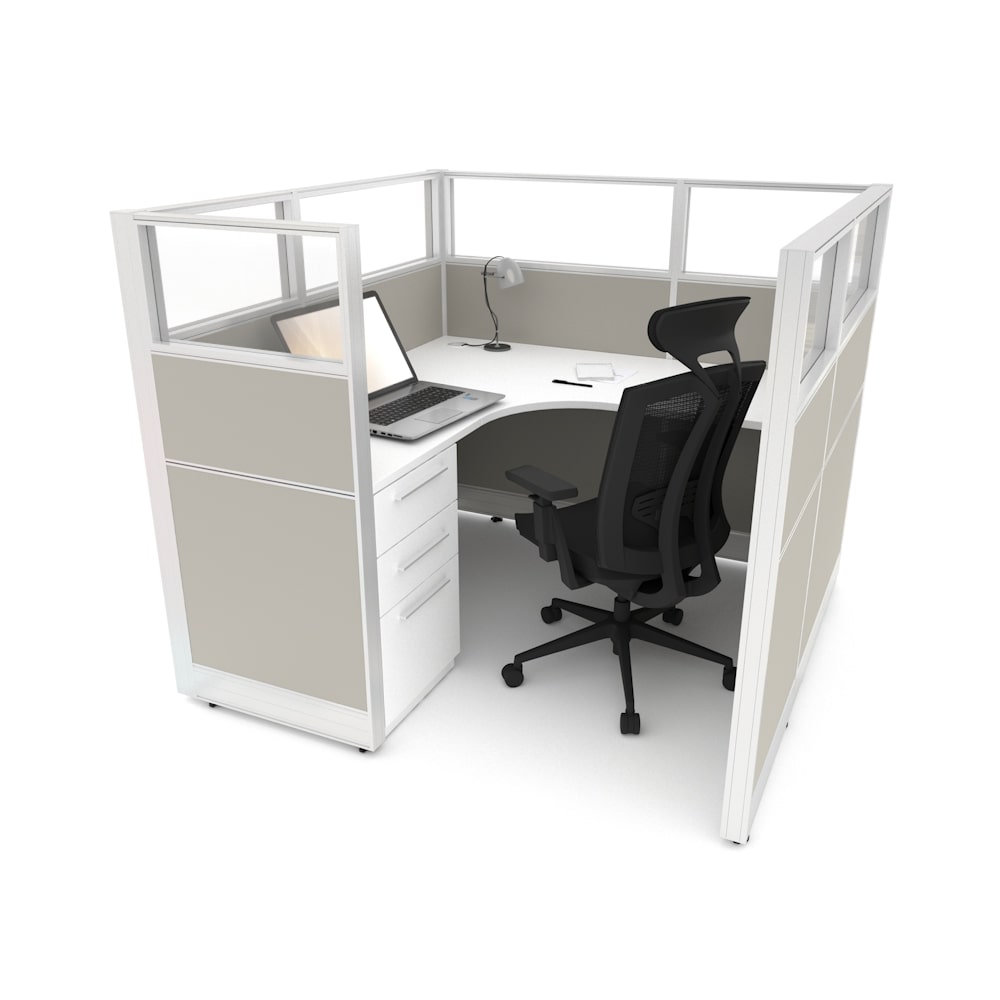 Sunline Select 5’x5′ – 53″ High Office Cubicle– Centerline Dynamics