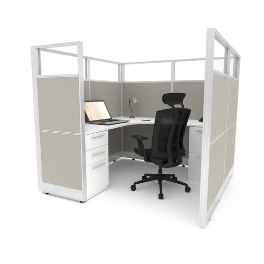 Centerline Dynamics Office Cubicle Sunline Select 6’x6′ – 65″ High Office Cubicle