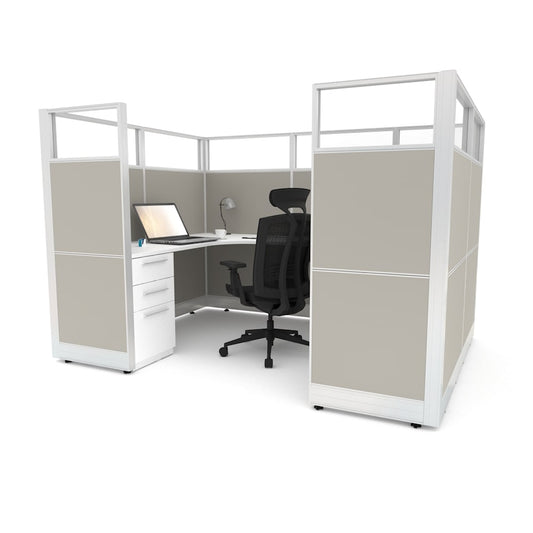 Centerline Dynamics Office Cubicle Sunline Select 8’x6′ – 65″ High Office Cubicle