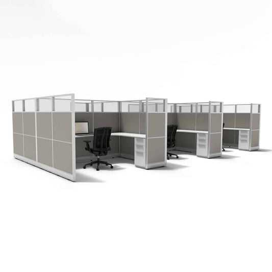 Centerline Dynamics Office Cubicle Sunline Select 8’x6′ – 65″ High Office Cubicle (Price Matrix)