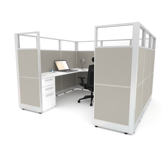 Centerline Dynamics Office Cubicle Sunline Select: 8’x8′ – 65″ High Office Cubicle (Price Matrix)