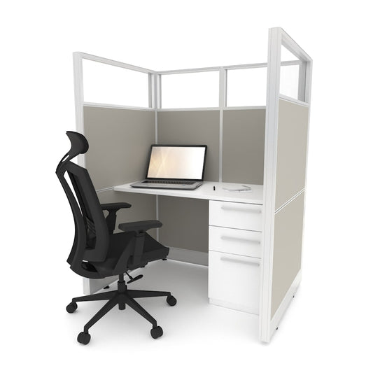 Centerline Dynamics Office Cubicle Sunline Select Call Center 4’x3′ – 65″ High Office Cubicle (Price Matrix)