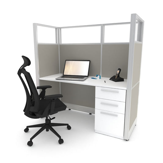 Centerline Dynamics Office Cubicle Sunline Select Call Center 5’x2′ – 65″ High Office Cubicle