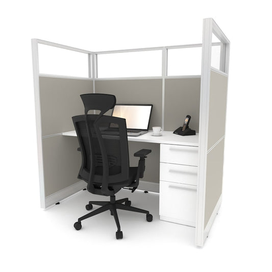 Centerline Dynamics Office Cubicle Sunline Select Call Center 5’x3′ – 65″ High Office Cubicle