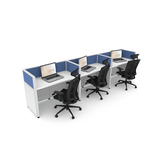 Centerline Dynamics Office Cubicle Sunline Signature 4’x2′ – 41″ High Office Cubicle (Price Matrix)